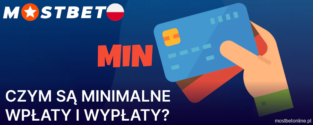 Minimalne wpłaty i wypłaty w Mostbet