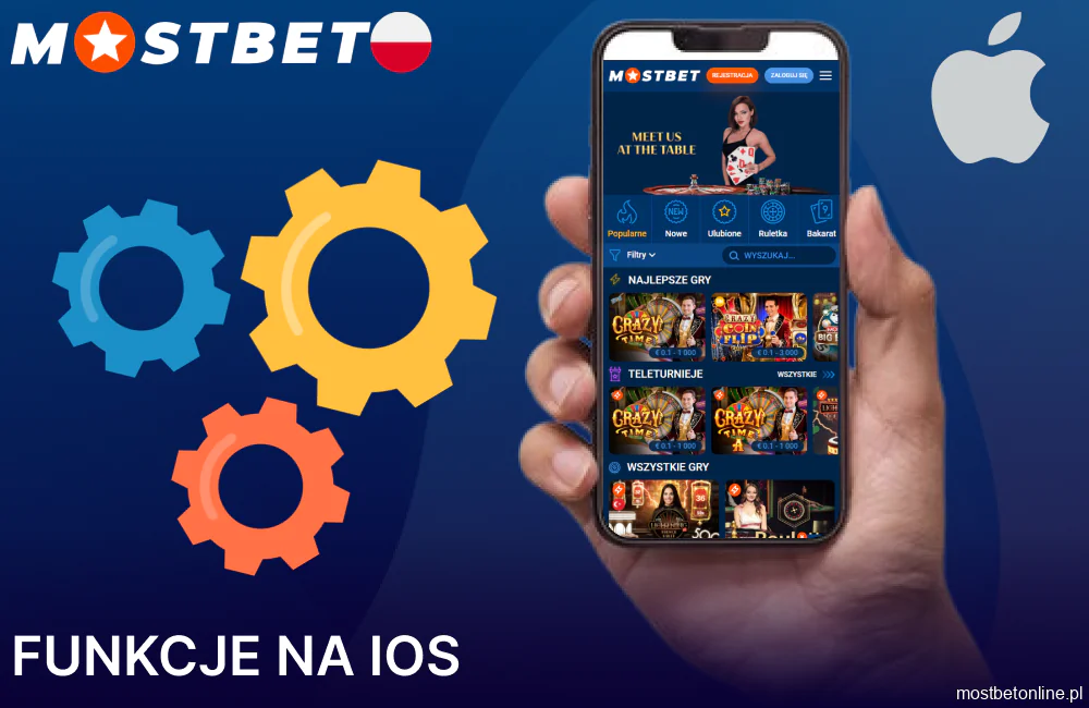 Funkcje aplikacji MostBeat dla iOS