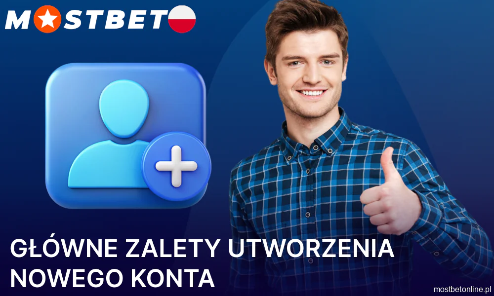 Zalety nowego konta Mostbet