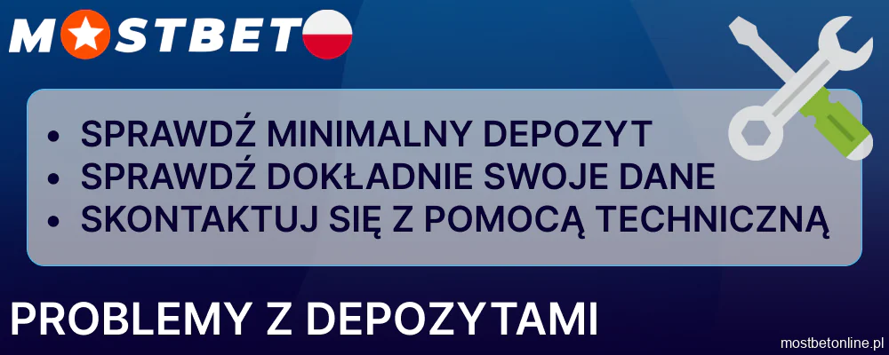 Jak rozwiązać problemy z depozytami