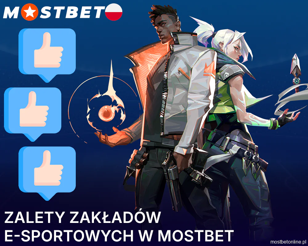 Plusy zakładów na e-sportowych w mostbet