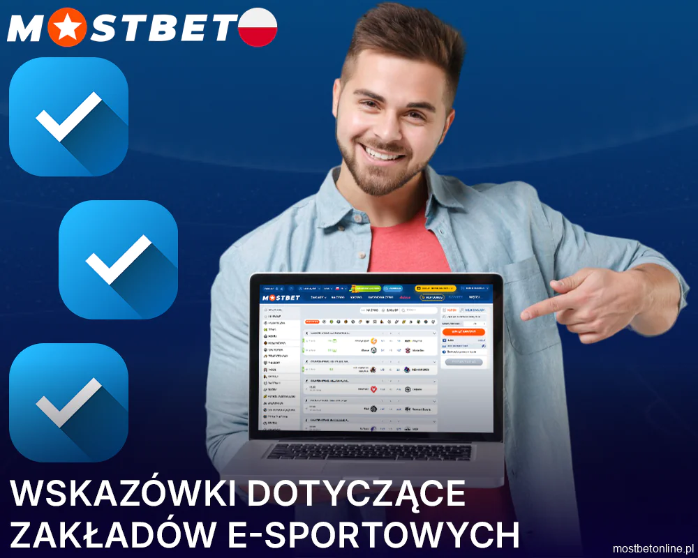 Rekomendacje Mostbet dla zakładów na e-sportowych