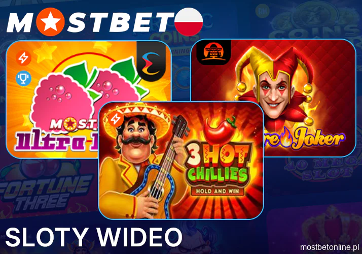 Mostbet Wideo Sloty