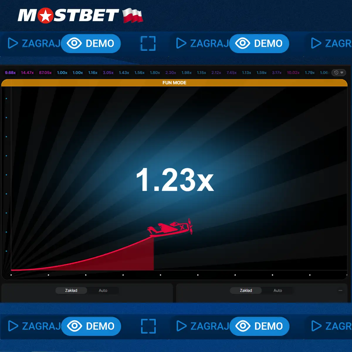 Graj w trybie demo Aviator bez ryzyka za pieniądze
