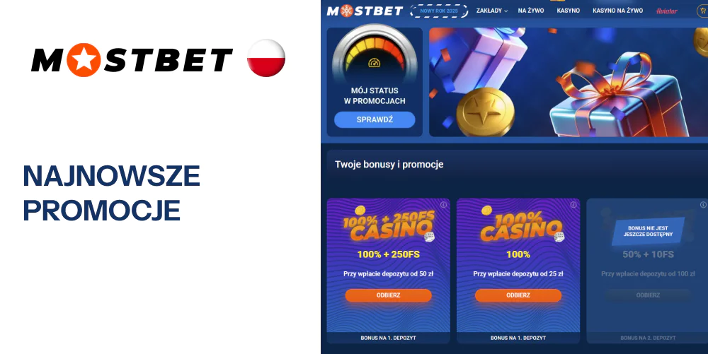 Mostbet istnieją trwające oferty, do których można dołączyć już teraz