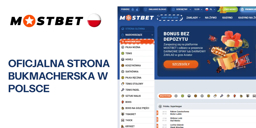 Mostbet to możliwość gry online