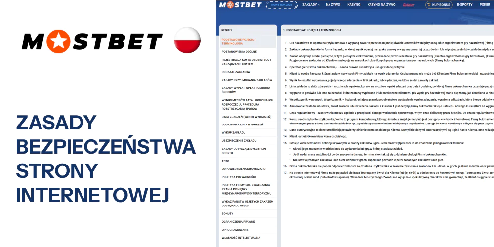 Administracja Mostbet dba o bezpieczeństwo i niemożność rozpowszechniania danych